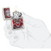 Запалка Zippo Artistic Skull Design