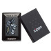 Запалка Zippo Wolf Skull Feather Design