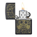 Запалка Zippo 49574 Matte Black Gas Mask