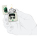 Запалка Zippo Cannabis Design Design Glow in the Dark 49837