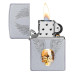 Запалка Zippo Gold Skull Design