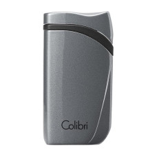 Запалка за пури COLIBRI "Falcon" charcoal metallic angled jet flame