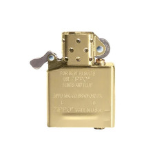 Zippo бензинов механизъм (Zippo Insert) за запалка Zippo (стандартен размер), в златисто