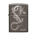 Запалка Zippo Chinese Dragon Design, Black Ice Finish 49030
