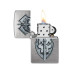 Запалка Zippo Medieval Sword and Shield Skull 48372