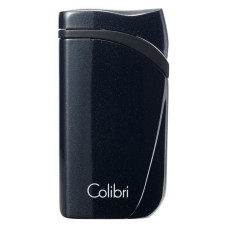 Запалка за пури COLIBRI "Falcon" black metallic angled jet flame