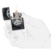 Запалка Zippo 28864 Peace on Flag