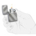 Запалка Zippo Diagonal Weave 28182