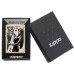 Запалка Zippo Skull King and Queen Cards Flat Sand 49942