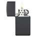 Запалка Zippo 1618 Black Matte Slim