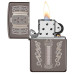 Запалка Zippo Thor's Hammer Design Black Ice 49404
