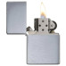 Запалка Zippo 230 - Brushed Chrome Vintage with Slashes